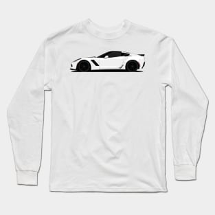 Z06 WHITE Long Sleeve T-Shirt